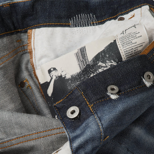 Apnea Natural Aging Pants 350 Days Blue Degli Uberti